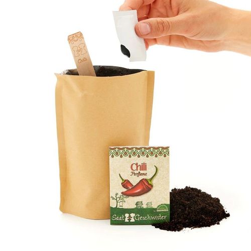 Die Stadtgärtner Minigarten | Accessoires Sonstige für Unisex | Chili 'fireflame'
