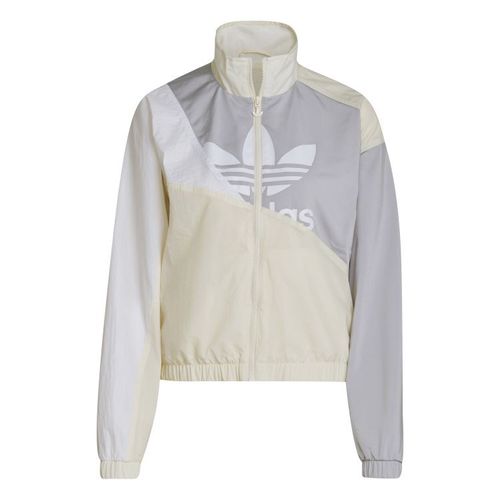 Adidas Split Trefoil Track Top | Leichte Jacken für Damen | Weiß