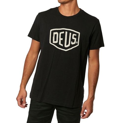 Deus Shield Tee | Shirts für Herren | Schwarz