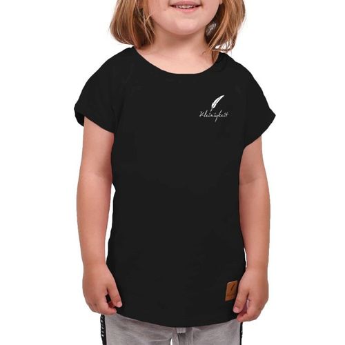 Kleinigkeit Kids Görls Klässik Shört | Shirts für Kinder | Schwarz