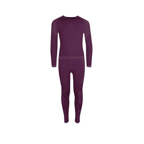 Trollkids by Blauland GmbH Hemsedal Baselayer Set | Bekleidung Sonstige für Kinder | Burgundy