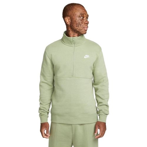 Nike Sportswear Brushed-Back 1/2-Zip Sweat | Pullover für Herren | Grün