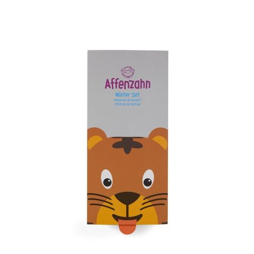 Affenzahn Winterset - Mütze & Schal | Accessoires Kinder für Kinder | Tiger