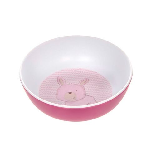 sigikid Melamin Schüssel Hase | Accessoires Kinder für Kinder | Rosa