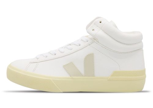 Veja Minotaur Chromefree Leather | Sneaker für Damen | White/pierre/butter