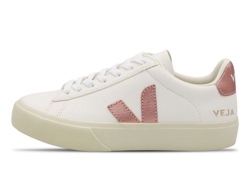 Veja Campo Chromefree Leather | Sneaker für Damen | White / Nacre