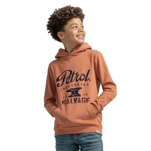 Petrol Industries Boys Hoodie | Hoodies für Kinder | Orange