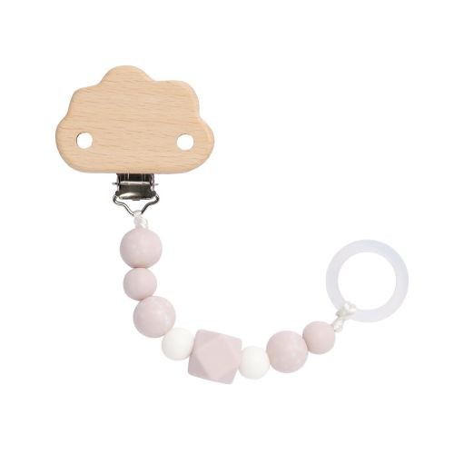 Lässig Schnullerkette Little Universe | Accessoires Kinder für Kinder | Rosa