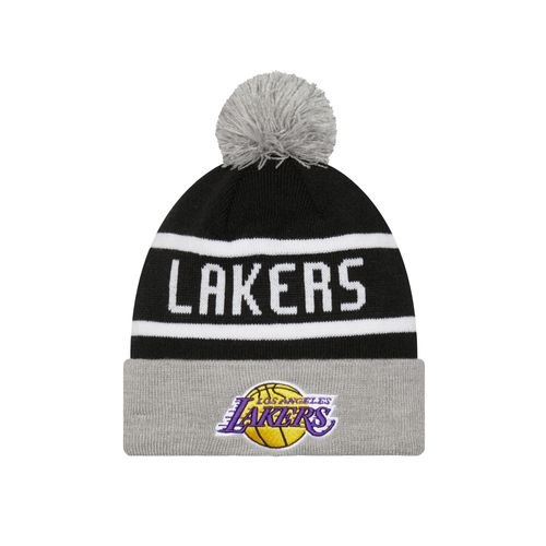 New Era LA Lakers Jake Cuff Beanie mit Bommel | Mützen/Beanies für Unisex | Black