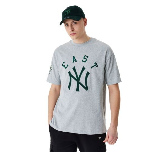 New Era MLB Heritage Oversized Tee | Shirts für Herren | Grau