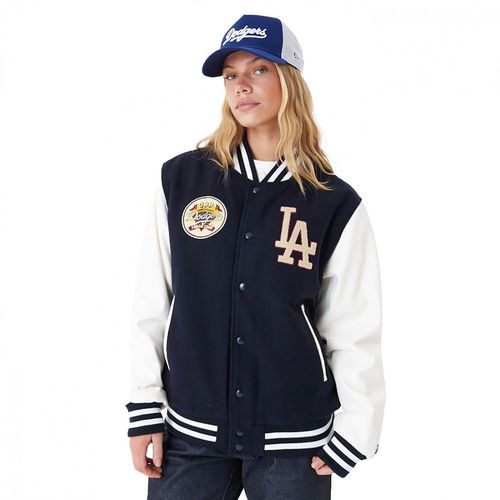New Era LA Dodgers MLB Varsity Jacket | Leichte Jacken für Unisex | Blau
