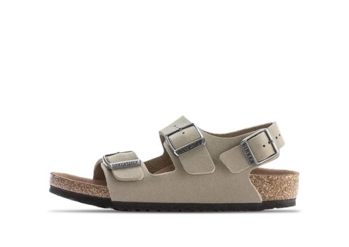 Birkenstock Milano Kids | Hausschuhe für Kinder | Grün