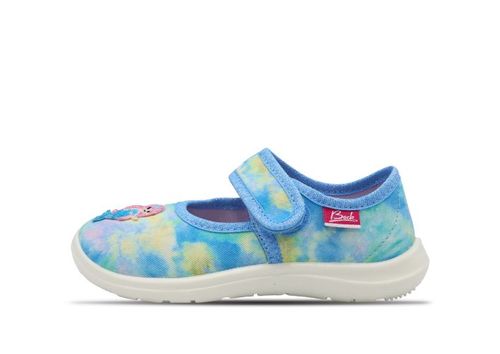 Beck Beck Hausschuh Nixe | Hausschuhe für Kinder | Blau