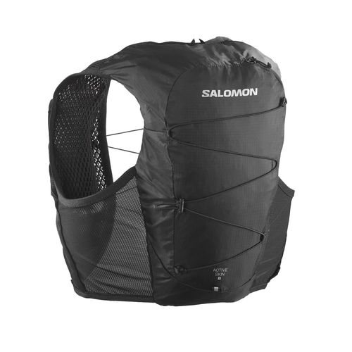 Salomon Active Skin 8 Laufweste | Leichte Jacken für Damen | Schwarz