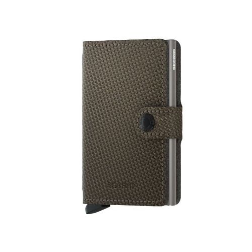 Secrid Miniwallet | Geldbeutel/Brustbeutel für Unisex | Carbon Khaki