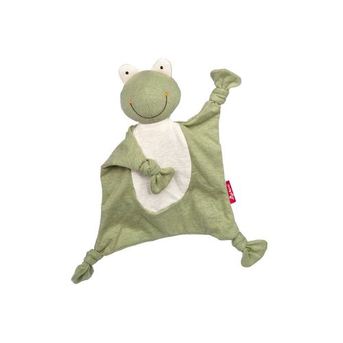 sigikid Baby Schnuffeltuch Frosch | Kuscheltiere für Kinder | Grün