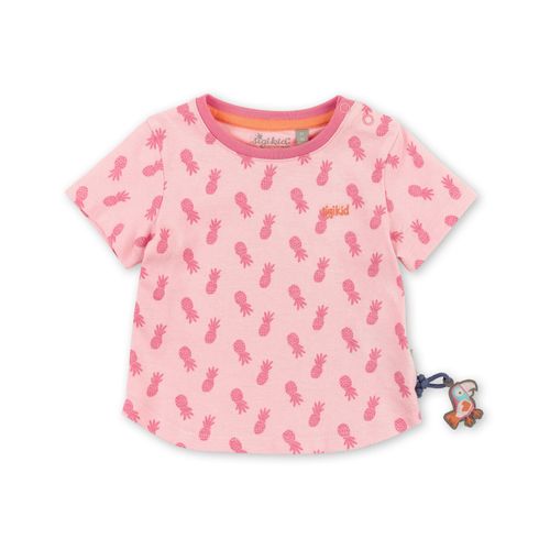 sigikid Baby T-Shirt Ananas Print Pink | Shirts für Kinder | Rosa
