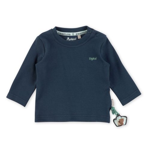 sigikid Baby Langarmshirt Forest Love | Longsleeves für Kinder | Blau