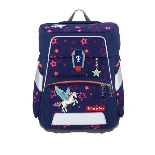 step by step Schulranzen-Set SPACE SHINE | Schulranzen für Kinder | Pegasus Night Nuala