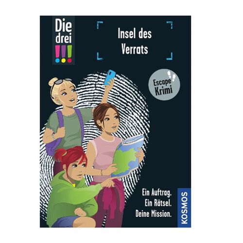 Kosmos Die Drei !!! | Bücher für Kinder | Insel Des Verrats