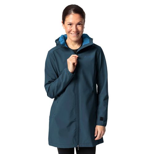 Vaude Moena Softshell Parka | Übergangsjacken für Damen | Blau
