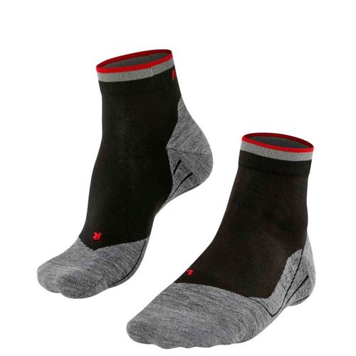 Falke RU4 Endurance Short Reflect Running Socks | Socken für Unisex | Schwarz