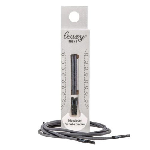 leazy Round Schnürsenkel | Accessoires Sonstige für Unisex | Dunkelgrau