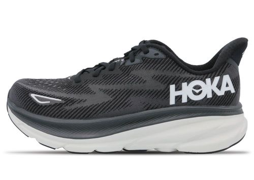 HOKA Clifton 9 | Laufschuhe für Herren | Black / White