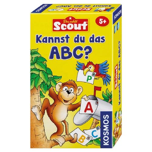 Kosmos Scout Spiel - Kannst du das ABC? | Spielsachen für Kinder | Mehrfarbig