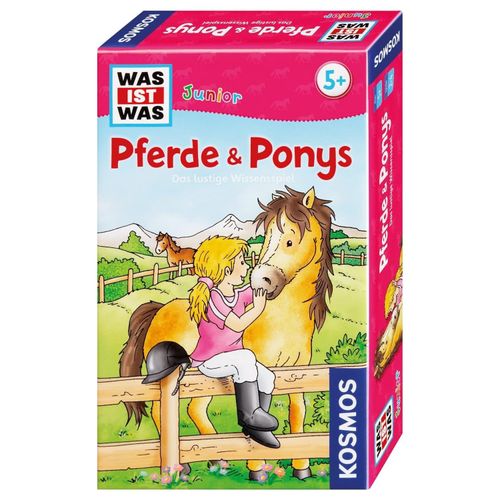 Kosmos WAS IST WAS Junior Pferde & Ponys | Spielsachen für Kinder | Mehrfarbig