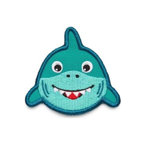 Affenzahn Klett Badge | Accessoires Kinder für Kinder | Hai