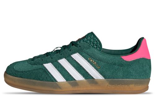 Adidas Gazelle Indoor | Sneaker für Damen | Green / White / Lucid Pink