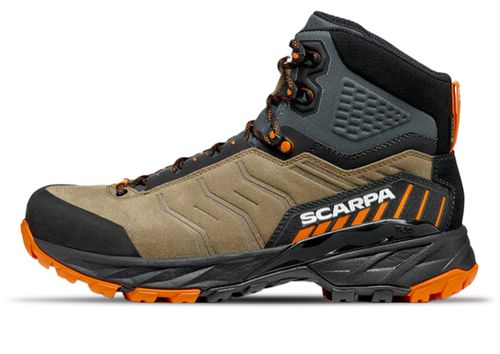 Scarpa Rush TRK GTX | Wanderschuhe für Herren | Desert / Mango