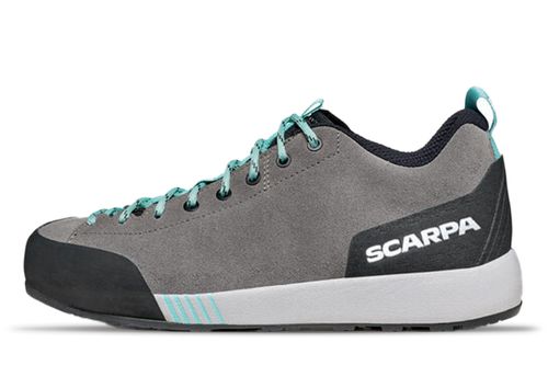 Scarpa Gecko | Wanderschuhe für Damen | Midgray / Aqua