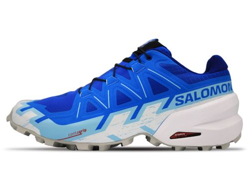 Salomon Speedcross 6 | Laufschuhe für Herren | Lapis Blue / Ibiza / White