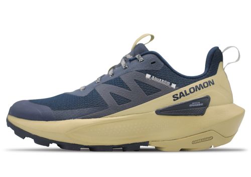 Salomon Elixir Activ | Wanderschuhe für Herren | Glacier Gray / Carbon / Green