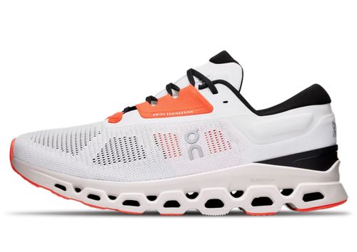 On Running Cloudstratus 3 | Laufschuhe für Herren | Undyed White / Sand