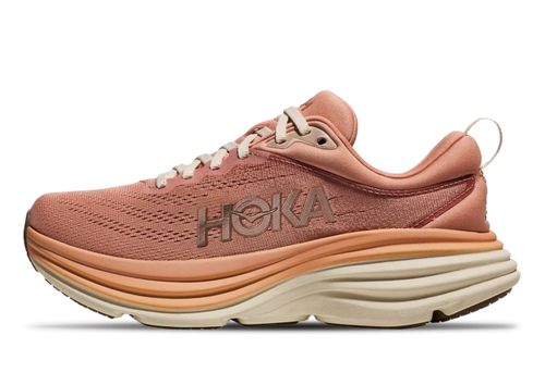HOKA Bondi 8 | Laufschuhe für Damen | Sandstone/cream