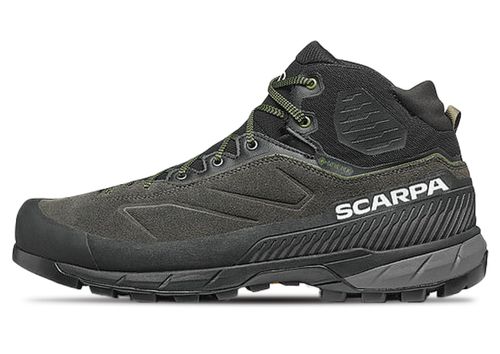 Scarpa Rapid XT Mid GTX | Wanderschuhe für Herren | Shark / Military