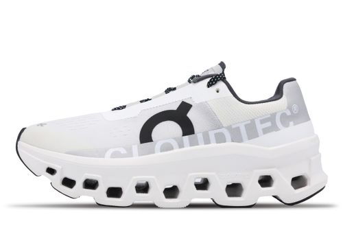 On Running Cloudmonster | Laufschuhe für Damen | All White