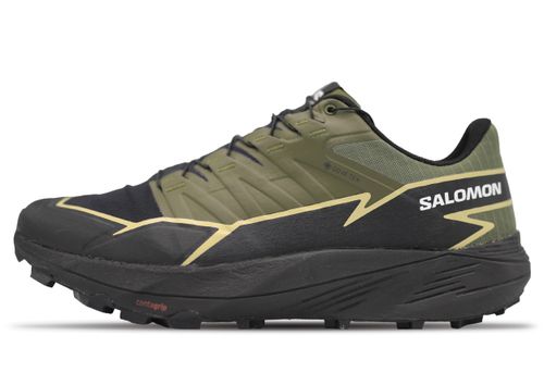 Salomon Thundercross GTX | Wanderschuhe für Herren | Olive Night/black/alfalfa
