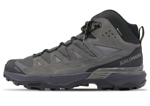 Salomon X Ultra 360 Leather Mid GTX | Wanderschuhe für Herren | Castlerock / Asphalt / Kelp