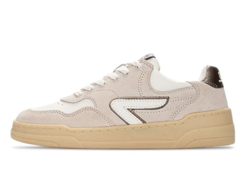 Hub Court S47 | Sneaker für Damen | Off White / Antique Bronze