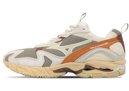 Mizuno Wave Rider 10 | Sneaker für Herren | Vintage Khaki / Summer Sand