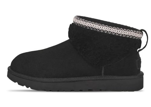 UGG Classic Ultra Mini Maxi Curly | Boots/Stiefeletten für Damen | Black