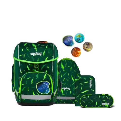 Ergobag CUBO Schulranzen-Set | Schulranzen für Kinder | Bärtastisch