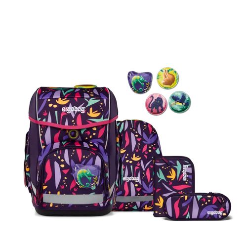 Ergobag CUBO Schulranzen-Set | Schulranzen für Kinder | Ambärzonas