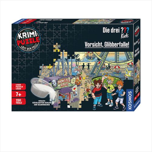 Kosmos Die drei ??? - Krimipuzzle Vorsicht, Glibberfalle! | Spielsachen für Kinder | Keine Farbangabe