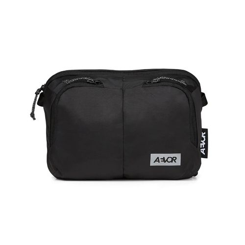 AEVOR Sacoche Bag | Bauchtasche für Unisex | Ripstop Black