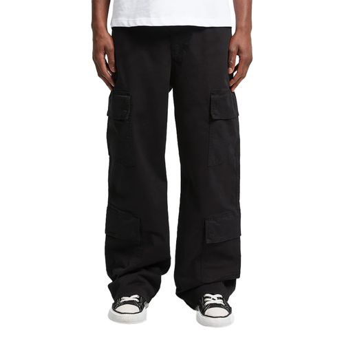 Reternity Essential Cargo | Lange Hosen für Herren | Black